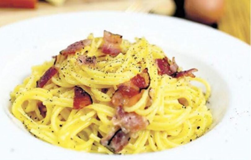 Messaggero, omaggio alla regina… carbonara