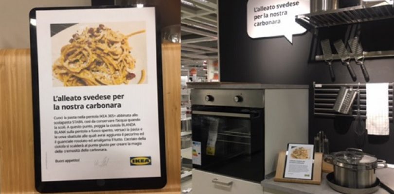 Ikea, un alleato svedese per la nostra carbonara