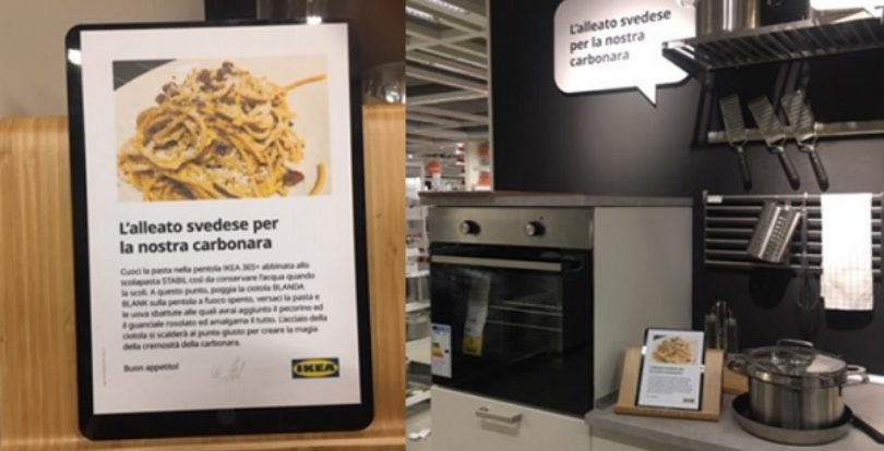 Ikea, un alleato svedese per la nostra carbonara