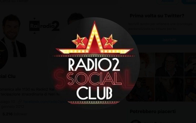 Carbonara Radio2 Social Club