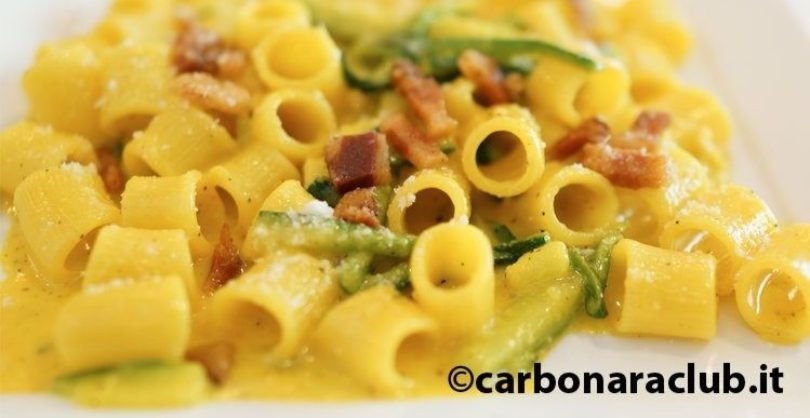 La carbonara dell'Enoteca 2020 a Roma