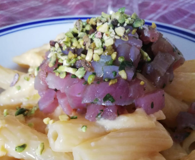 Carbonara di tonno