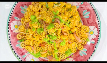 Carbonara con Piselli