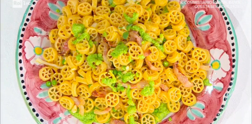 Carbonara con Piselli