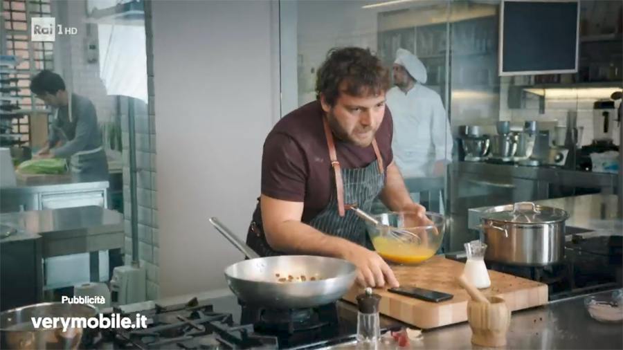 Francesco Totti e la carbonara con la panna