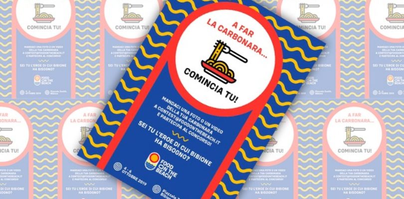 Food on the beach Carbonara a Bibione