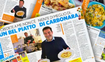 TV Sorrisi e Canzoni Cucina e la carbonara di Max Giusti