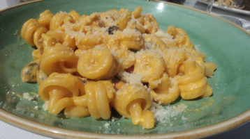 La Baia Fregene carbonara di mare