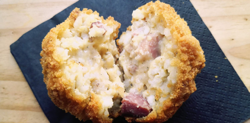 Supplì alla Carbonara
