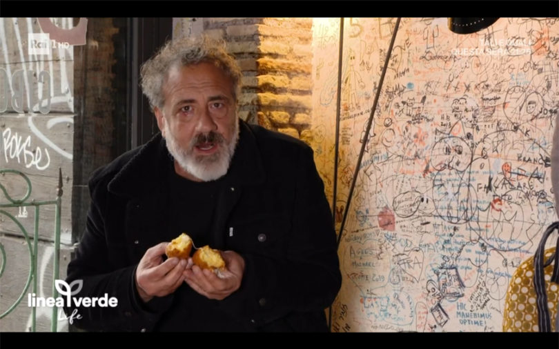 Marcello Masi Linea Verde Life supplì alla carbonara