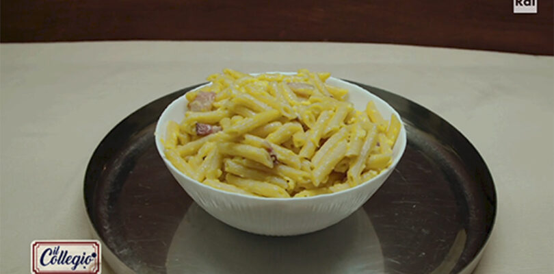 Pasta alla carbonara a Il Collegio