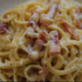 La carbonara in TV a Quinta Dimensione