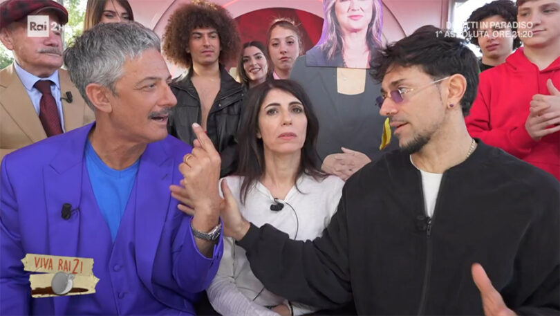 Viva Rai 2 Fiorello e la carbonara di Giorgia cantante