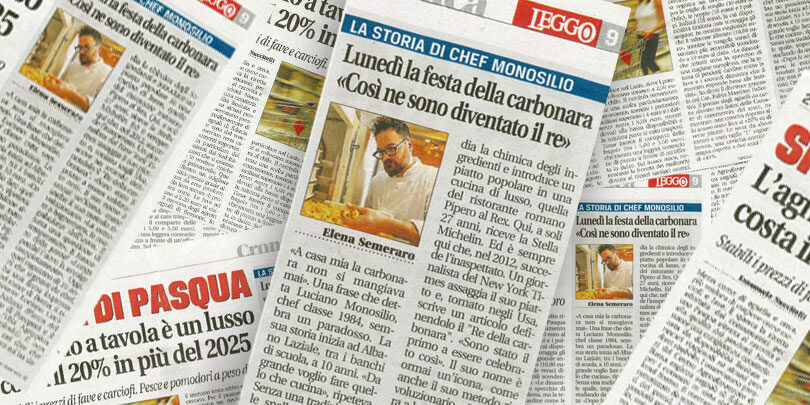 Leggo 3 aprile 2026 Monosilio e la carbonara