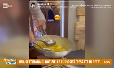 Jannik Sinner e la carbonara