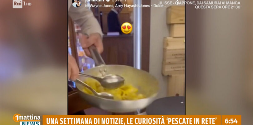 Jannik Sinner e la carbonara