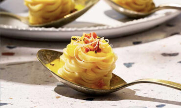 Artisia, la pasta 3D per preparazioni creative… e  carbonara aperitivo